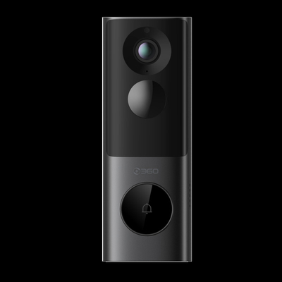 360 Motion Detection Video Doorbell X3 5MP Camera Built-in Rechargeable Batteries 8GB Local Memory