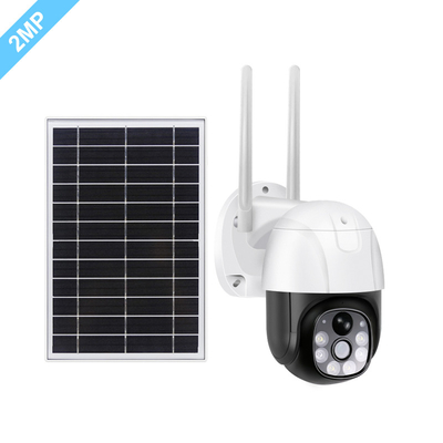 Regular NIGHT VISION Quality V380 2MP Solar Panel IP WI-FI Camera for CCTV Rechargeable Battery Powered Outdoor PTZ Camera