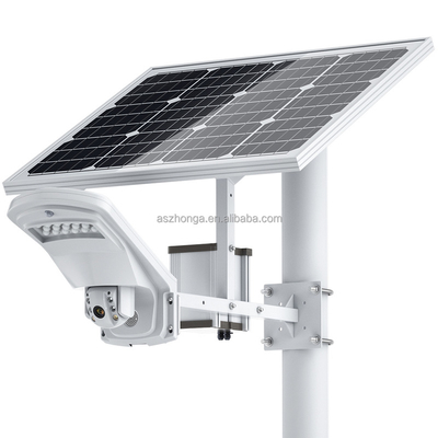 Human Motion Tracking 3G 4G SIM Card Floodlight HD 1080P Security IP Camera 2MP Outdoor PTZ CCTV Surveillance Cam 40W 20A Battery Solar Panel CamHi