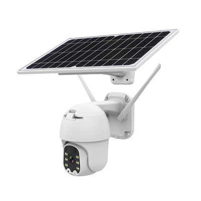 Outdoor IP66 Human Motion No Pathing 360 Multiplayer Solar Smart PTZ Voice Intercom PIR Alert WIfi Wiring Surveillance Camera